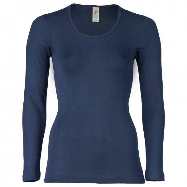 Engel - Women's Unterhemd L/S - Merinounterwäsche Gr 38/40 blau von Engel