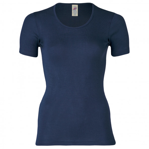 Engel - Women's Unterhemd S/S - Merinounterwäsche Gr 34/36 blau von Engel