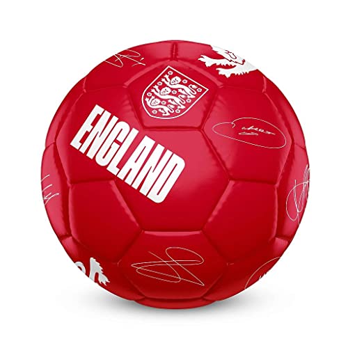 England Phantom Signature Team Merchandise Fußball Ball rot/weiß Größe 5 von England