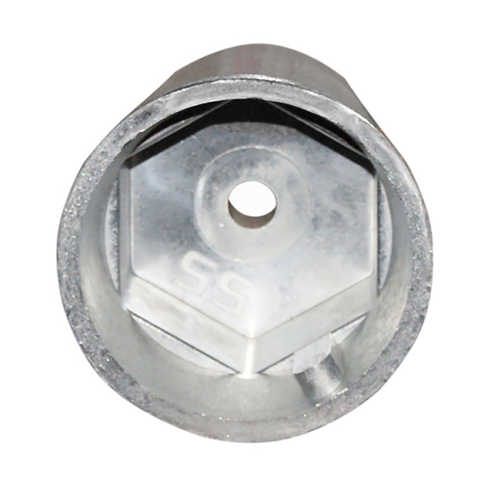 Enrico Polipodio Conical Shaft Zinc Anode Silber 40 mm von Enrico Polipodio