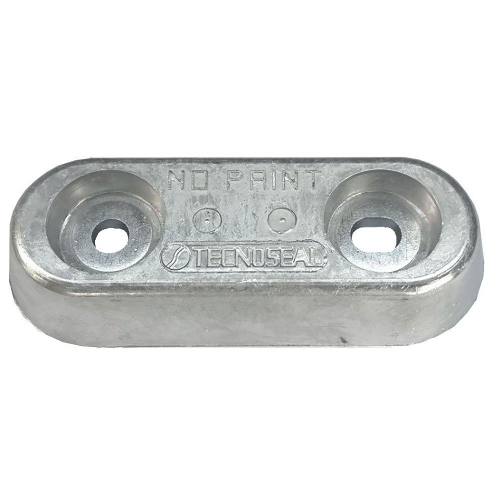 Enrico Polipodio Oval Zinc Anode Silber 250 x 63 x 29 mm von Enrico Polipodio