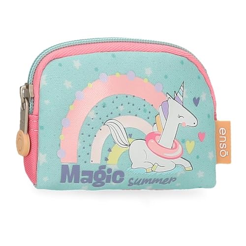 Enso Magic Summer Geldbörse, Mehrfarbig, 12 x 8 x 2 cm, Polyester von Joumma Bags, bunt, geldbörse von Enso