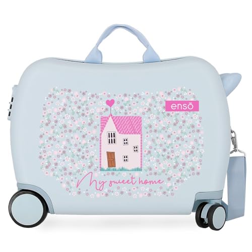 Enso My Sweet Home Gepäck- Kindergepäck, 50x38x20 cms, Blau von Enso