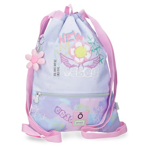 Enso New Vibes Rucksack, Rosa, 35 x 46 cm, Polyester von Enso