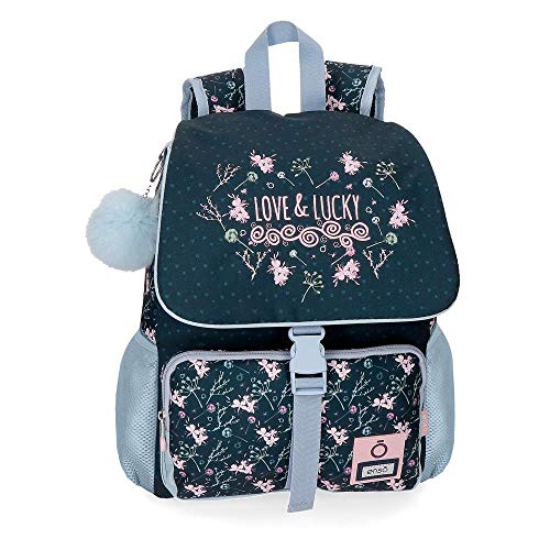 Enso Love and Lucky Rucksack Mehrfarbig 28x37x12 cms Polyester 0 12.77L von Enso