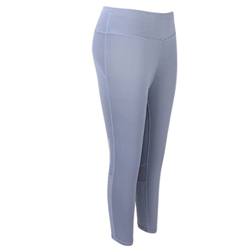 Entatial Yogahosen, Hüfthebende, hochelastische Sportleggings, atmungsaktiv, abgeschnitten, hohe Taille für zu Hause(S) von Entatial