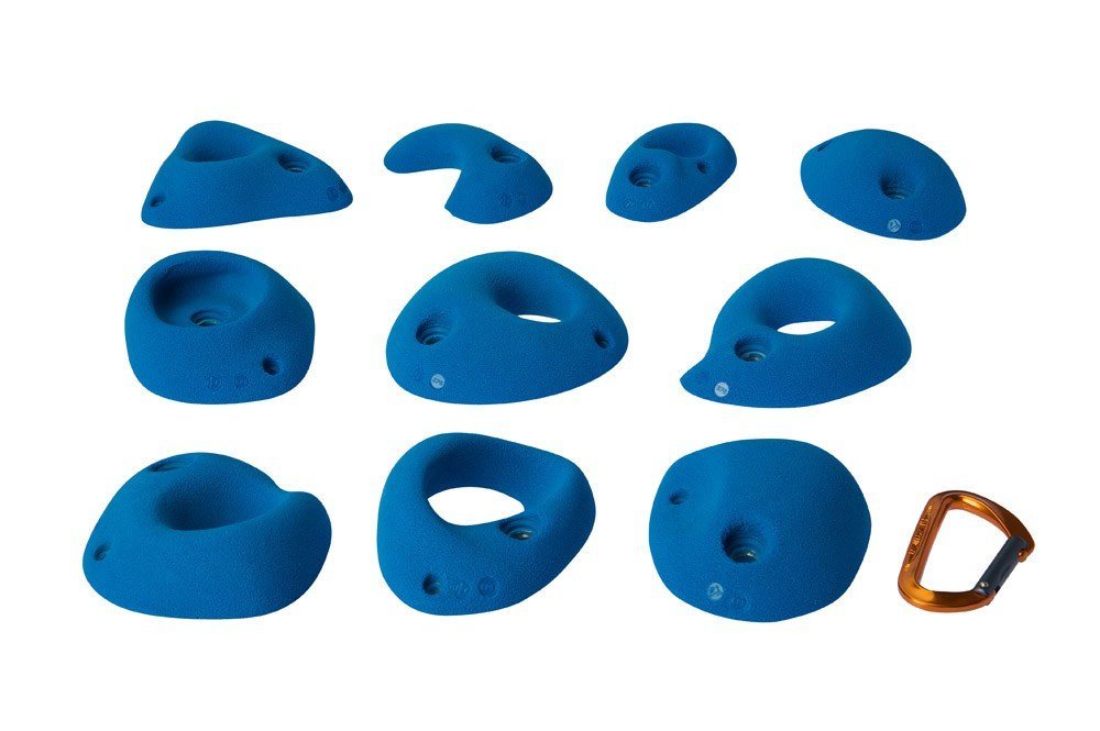 Entre Prises Kletterwand Easy Pockets L, 10 Klettergriffe, PE, Pockets, L - Entre Prises von Entre Prises