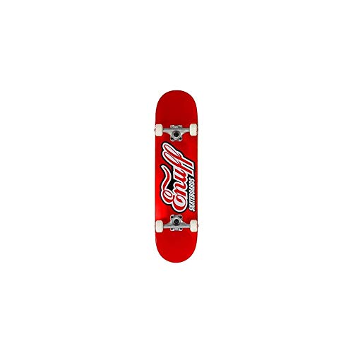 Enuff Skateboards Klassisches Skateboard-Logo, Erwachsene, Unisex, Rot (Rot), 19 cm von Enuff Skateboards