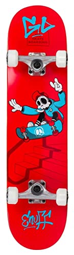 Enuff Skateboards Skully Skateboard, Unisex, Erwachsene, Rot (Rot), 19 cm von ENUFF