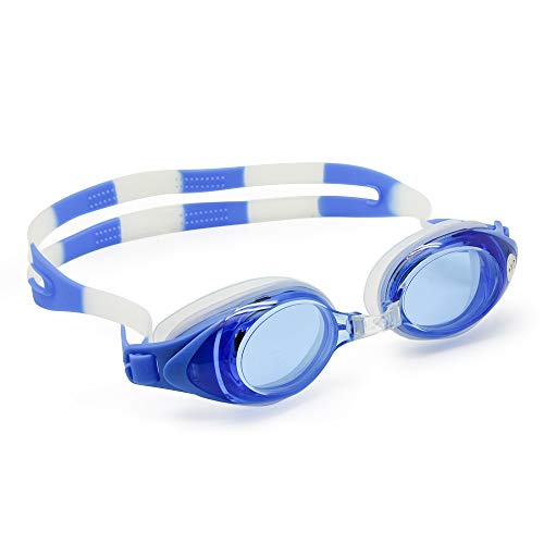 EnzoDate Optische Schwimmbrille mit RX + 1 bis + 8 Kurzsichtige – 1 bis-8 Erwachsene Kinder verschiedenen Stärken für jedes Auge von EnzoDate