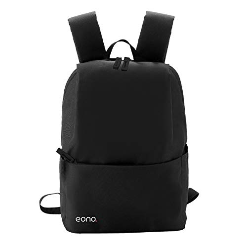 Eono 10L Ultraleichter Rucksäcke für Männer, Frauen, Kinder, Jugendliche, Mini Rucksack Casual Backpack für Schule, Reise und Outdoor-Aktivitäten(Black) von Eono