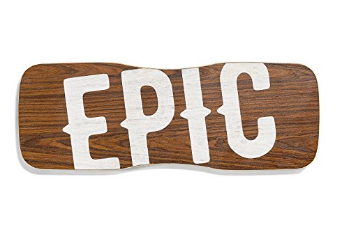Epic Balance Blow Skateboard, Dunkelbraun, Einheitsgröße von Epic Balance