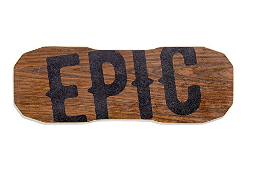 Epic Balance Oak Skateboard, Dunkelbraun, Einheitsgröße von Epic Balance