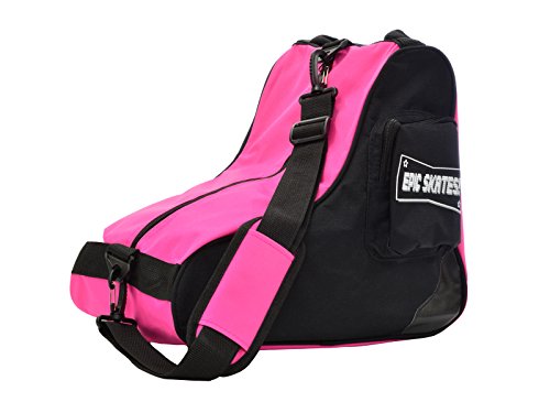 Epic Skates Premium Skate Bag, schwarz/rosa von Epic