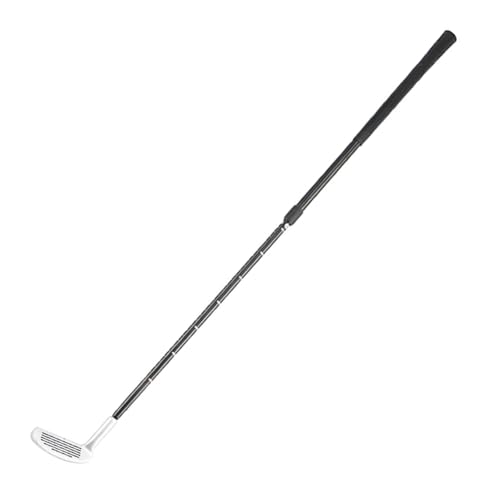 Epodmalx Abnehmbarer Golf-Putter mit zwei Abschnitten, für Golfer, Rechts- oder Linkshänder, Schwarz von Epodmalx