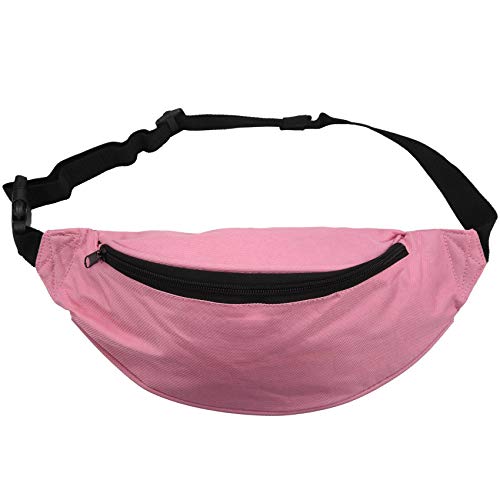 Epodmalx Fanny Pack Damen Herren Unisex Guerteltasche Reissverschlusstasche rosa von Epodmalx