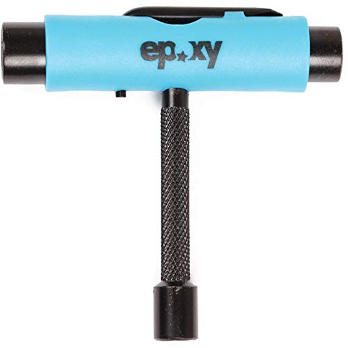 Epoxy Skateboardzubehör Premium T-Skate Tool, Größe:OneSize, Farben:Blue von Epoxy