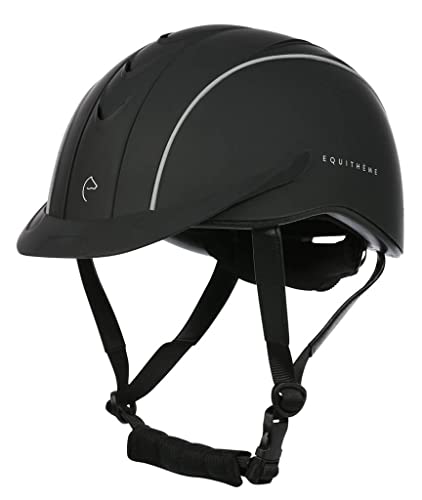 Equi-Theme/Equit'M 911420024 Compet Helm, Schwarz, Large/57-61 cm von Equi-Theme/Equit'M