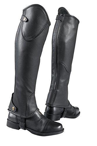 Equi-Theme/Equit'M Unisex's 913238232 Premium HalfChaps, Schwarz, Medium von Equi-Theme/Equit'M