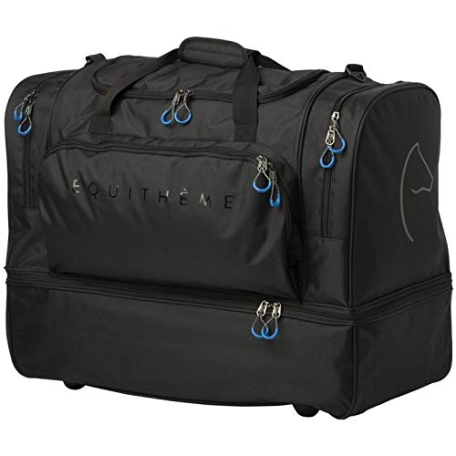 Reisetasche groß Sport EquiTheme schwarz 65x33x50cm von Equi-Theme