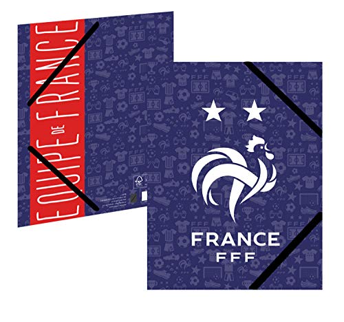Equipe de France de Football Sammelmappe A4 Frankreich – Offizielle Kollektion von Equipe de France de Football