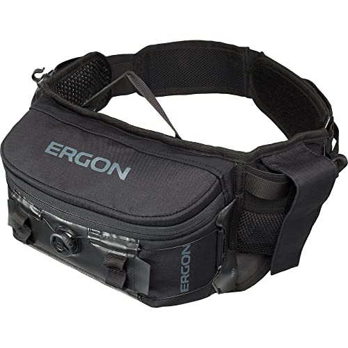 Ergon – BA Hip Pack Hüfttasche | für MTB, Enduro, Gravel Schwarz von Ergon