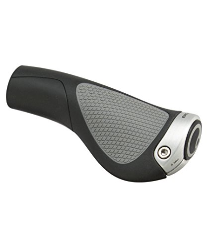 Ergon Fahrradgriff GP1 Gripshift, Schwarz, L, 42400115 von Ergon