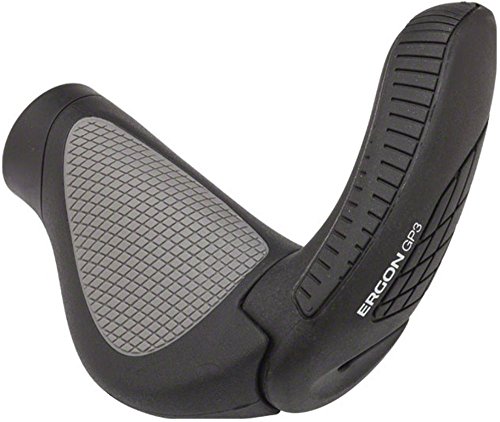 Ergon Fahrradlenkergriffe GP3, standard, Small (Hand size: 6.5-8.5) von Ergon