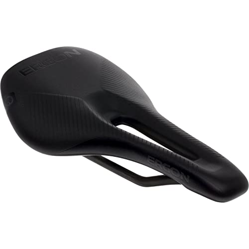 Ergon – SR Pro Carbon Fahrradsattel | Rennrad | Frauen | Small/Medium | Stealth Schwarz von Ergon