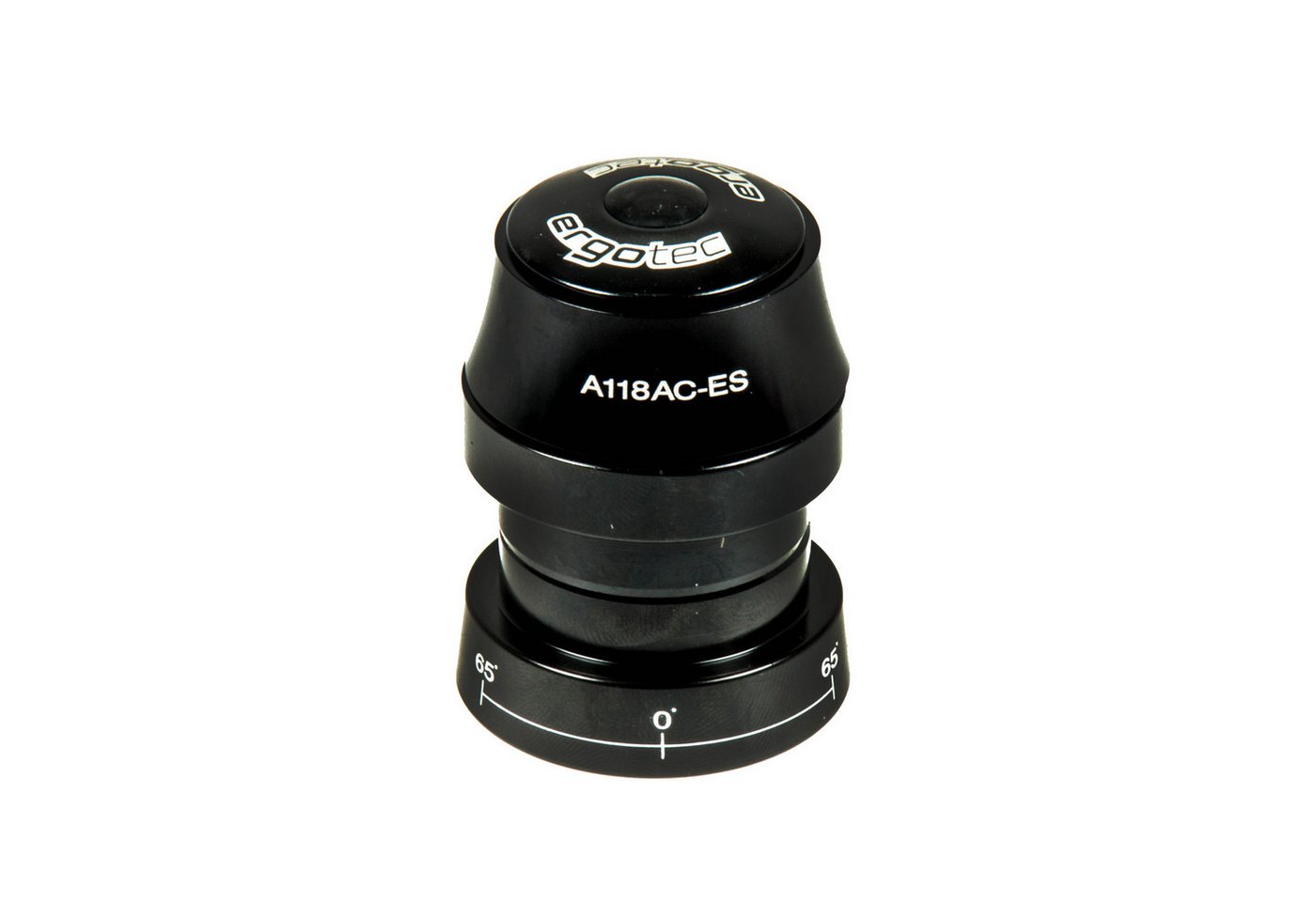 Ergotec Lenkervorbau Ahead-Steuersatz A118AC-ES 1 1/8" mit Lenkungsanschlag von Ergotec