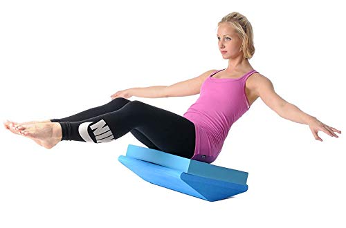 Airex Gymnastikmatte / Balance-Pad (3 Farbvarianten), SoftX Koordinationswippe, Kombi von Erhard Sport
