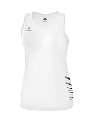 ERIMA Damen Singlet Race Line 2.0 Running, new white, 34, 8281910 von Erima