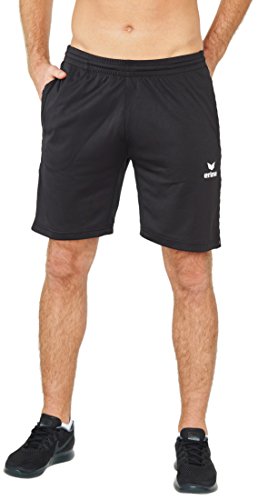 ERIMA Herren Shorts Trainingsshorts, schwarz, L, 3151805 von Erima