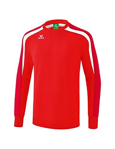ERIMA Jungen Sweatshirt Sweatshirt, rot/dunkelrot/weiß, XXL, 1071861 von Erima
