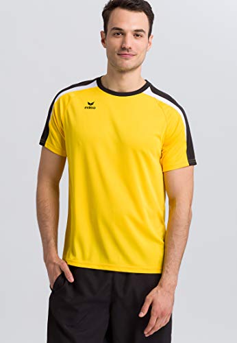 ERIMA Jungen T-shirt T-Shirt, gelb/schwarz/weiß, XXXL, 1081828 von Erima