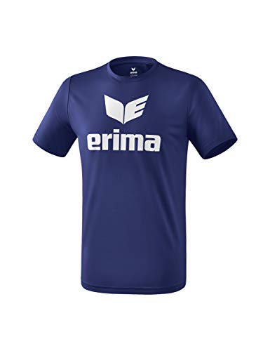 ERIMA Kinder T-shirt Funktions Promo T-Shirt, new navy/weiß, 140, 2081913 von Erima