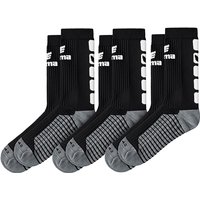 3er Pack erima Classic 5-C Socken schwarz/weiß 47-50 von erima