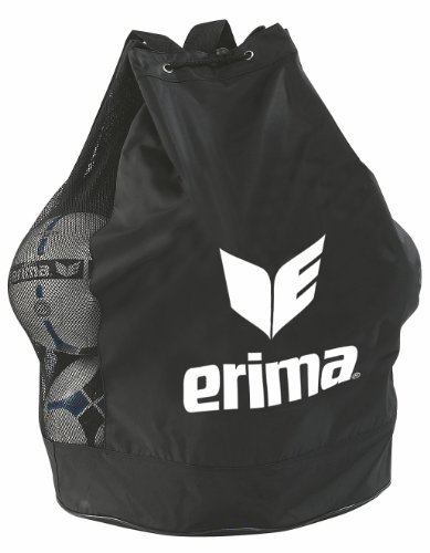 Erima Zubehör Ballsack für 18 Bälle, Schwarz/Weiß, One Size, 723672 von Erima