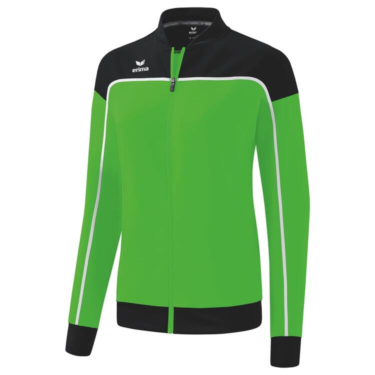 Erima CHANGE by erima Pr?sentationsjacke green/schwarz/wei? 40 von Erima