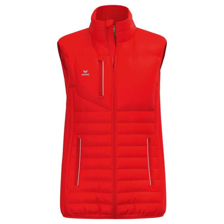 Erima CMPT Puffer Weste Damen 2062419 red - Gr.44 von Erima