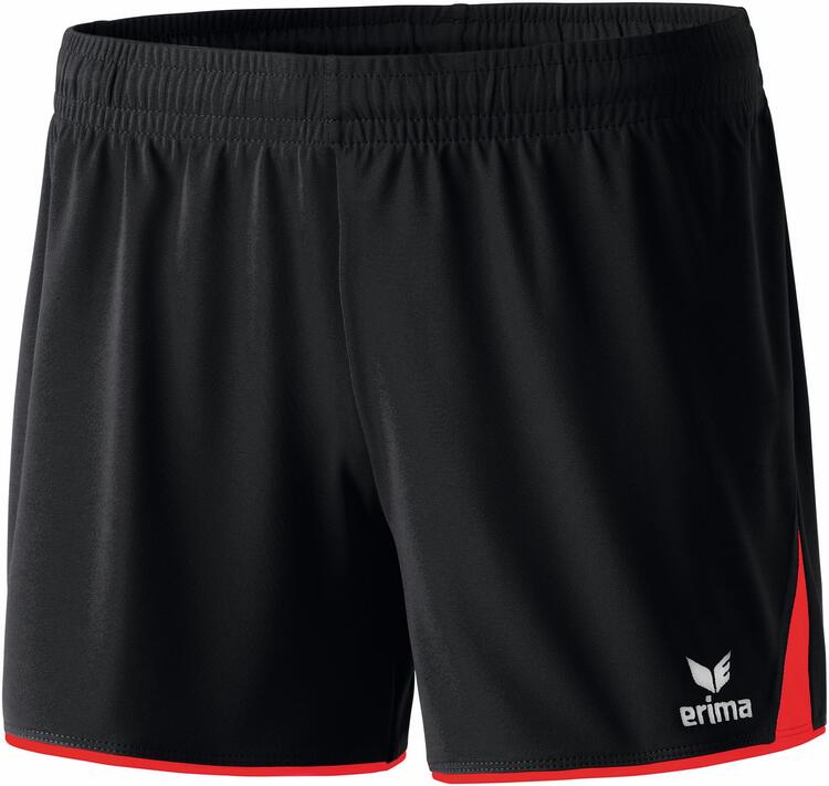 Erima Classic 5-C Short ohne Innenslip 615409 Damen schwarz rot Gr. 44 von Erima
