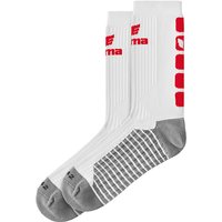 erima Classic 5-C Socken white/red 31-34 von erima