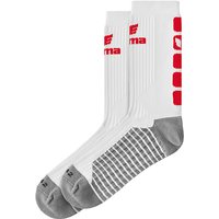 erima Classic 5-C Socken white/red 35-38 von erima