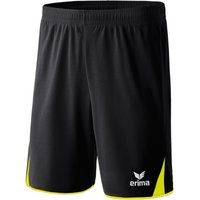 erima Classic 5-Cubes Shorts Herren black/neon yellow S von erima