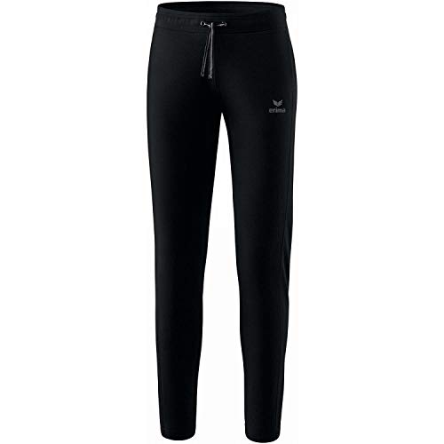 Erima Damen Basic Sweatpant, Schwarz, 44 Kurz EU Erima Damen Basic Sweatpant, Schwarz, 44 Kurz EU von Erima