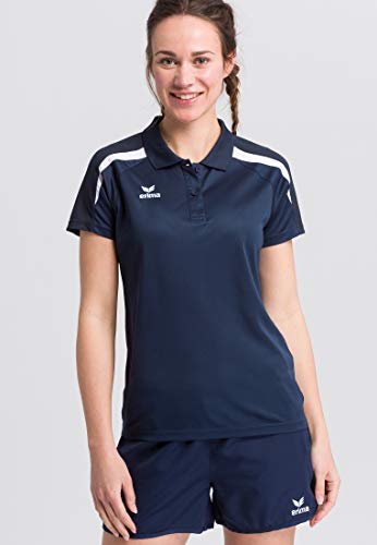 ERIMA Damen Poloshirt Poloshirt, new navy/dark navy/weiß, 34, 1111839 von Erima