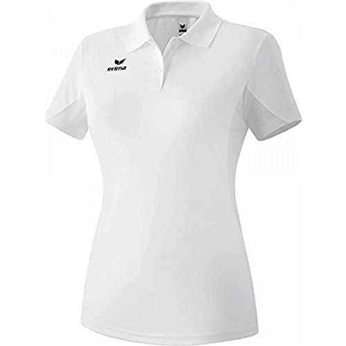 Erima Damen funktion Poloshirt, Weiß, 36 EU von Erima