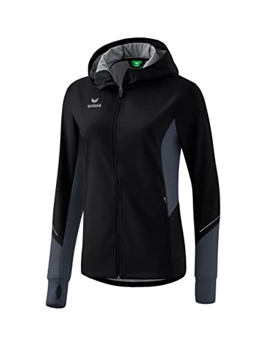 Erima Damen RACING Running Jacke, schwarz, 42 von Erima