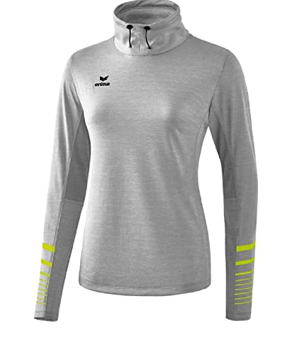 ERIMA Damen Longsleeve Race Line 2.0 Running, grau melange, 34, 8331908 von Erima