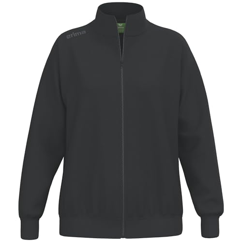 Erima Damen TS Sweat Jacke (2072541), schwarz, 42 von Erima